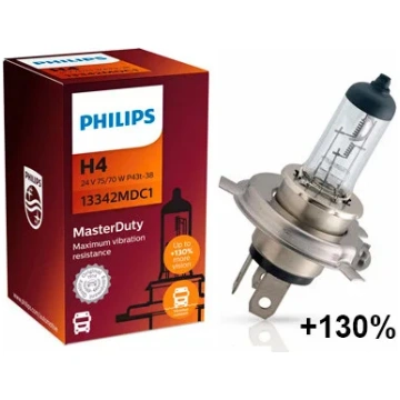 Spuldze PHILIPS H4 24V 75/70W MasterDuty PHILIPS –