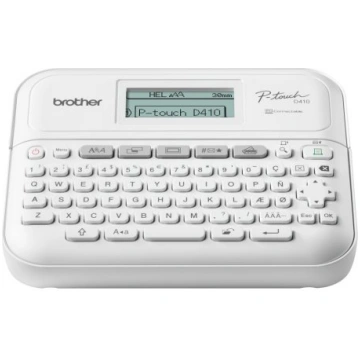 Brother PT-D410 Mono Thermal Label Printer White