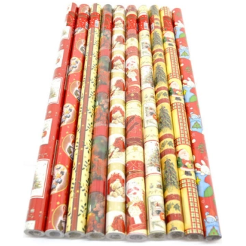 Ziemassvētku dāvanu iesaiņojuma papīrs, 70cm*2m