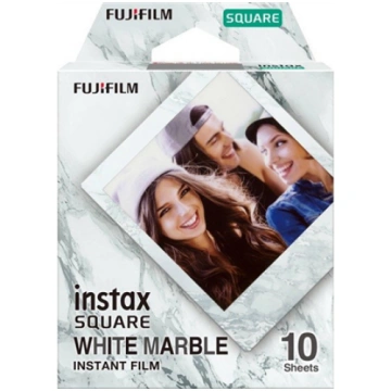 Fujifilm Instax Square Whitemarble (10 pack) Insta