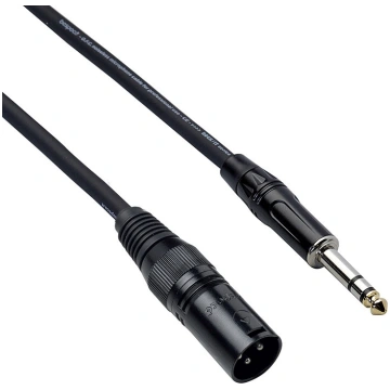 Mikrofona vads 6,3mm stereo jack - XLR male 6 metr