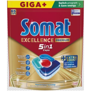 SOMAT Excellence Premium 5in1 Tabletes trauku mazg