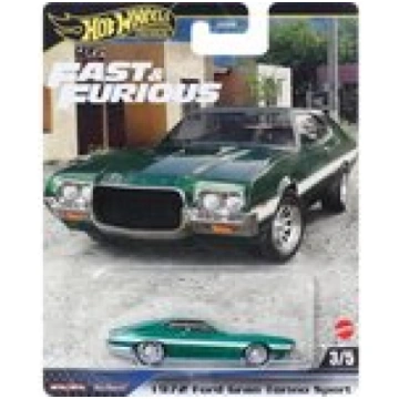 Mattel - Hot Wheels Premium Fast And Furious 1972 