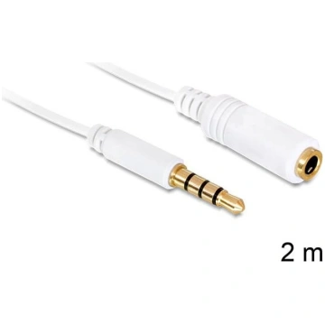 Delock Extension Cable Audio Stereo Jack 3.5 mm ma