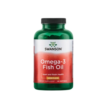 Swanson Omega-3 Fish Oil 60caps