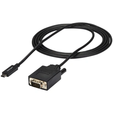 StarTech 6ft (2m) USB C to VGA Cable, 1920x1200/10
