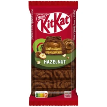 KIT KAT HAZELNUT šokolādes tāfelīte 99g NESTLE