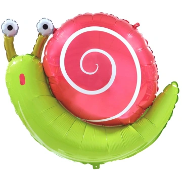 Folijas balons figūriņa GoDan Snail, sarkana krās.