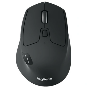Logitech - M720 Triathlon Bluetooth Optical Black 