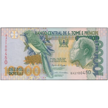 Saint Thomas & Prince, 10000 Dobras 2004 WB10777