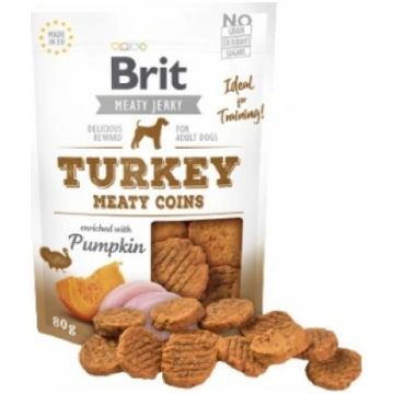 Brit Jerky Snack Dog Snacks Turkey 80 g 8595602543