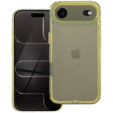 MATRIX CLEAR vāciņš iPhone 17 Air dzeltenā krāsā O