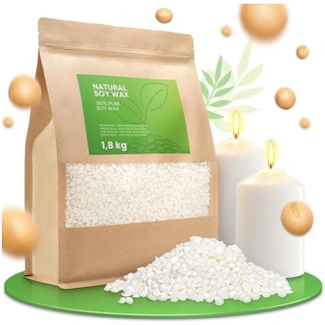molinoRC 1,8 kg sojas vasks svecēm [100 % augu izc