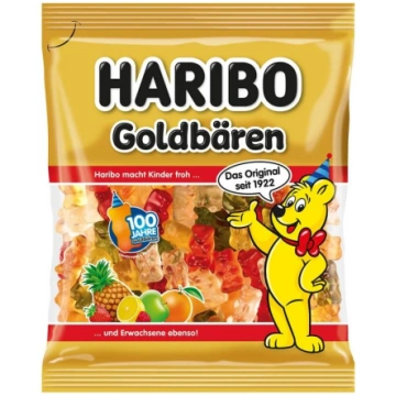 Želejkonfektes HARIBO Goldbaeren, 175g (450-27070)