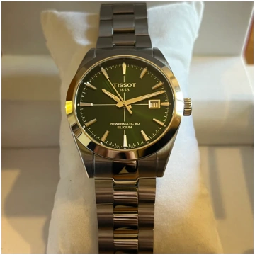 Tissot Gentleman Silicium pilnais komplekts T12740