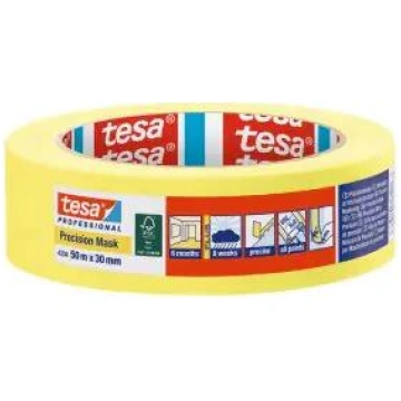 Tesa 4334 Precision Mask Krāsotāju lente iekšdarbi