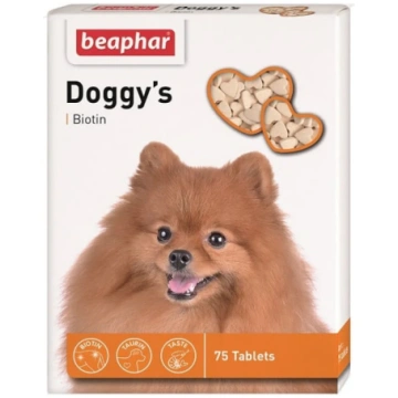 Vitamīnizēta papildbarība : Beaphar DOGGY"S Biotin