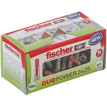 Fischer DUOPOWER 5x25 LD 100pcs 535452