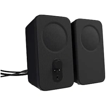 Amazon Basics 2 x Computer Speakers for Desk or La