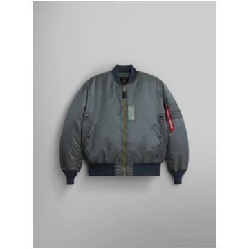 1960S MA-1 BOMBER JACKET - FIELD GRAY / XS