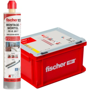 Injekcijas masa FISCHER FIS VL 300 T HWK G pelēka 