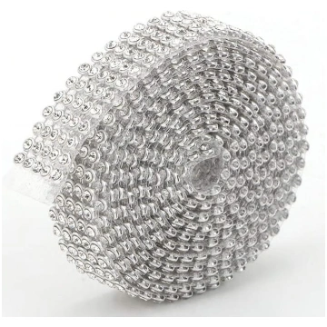 Crystal Rhinestone Clasp Chain Trim for Craft Rhin