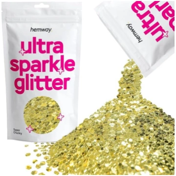 Hemway Premium Ultra Sparkle Glitter, daudzfunkcio