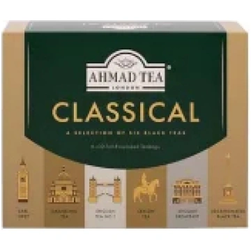 Tēju izlase AHMAD Classical 6x10 paciņas, zeltīta 