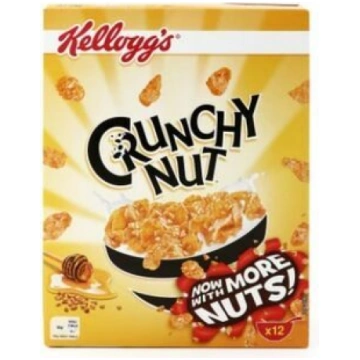 Sausās brokastis Kellogg's Crunchy Nut 375g