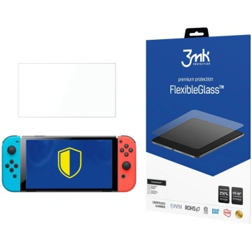 3mk FlexibleGlass™ hibrīds stikls Nintendo Switch 