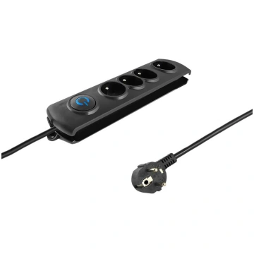Surge protector QOLTEC 4 power socket 2 5m ( Q 501