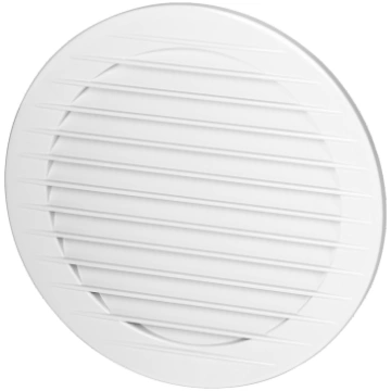 Round ventilation grille with net Ornobaltic