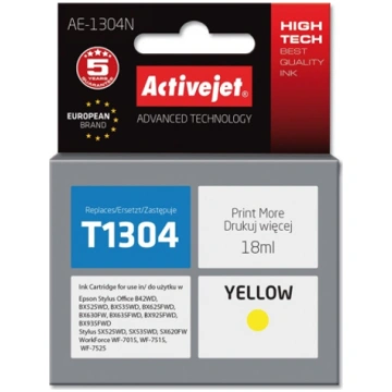 Activejet AE-1304N Epson Printer Ink, Compatible w