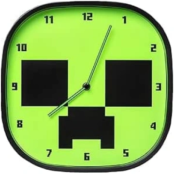 Minecraft Creeper Luminous sienas pulkstenis - Ofi