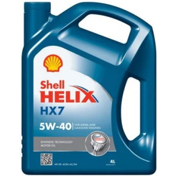 SHELL Helix HX7 5W40 4L
