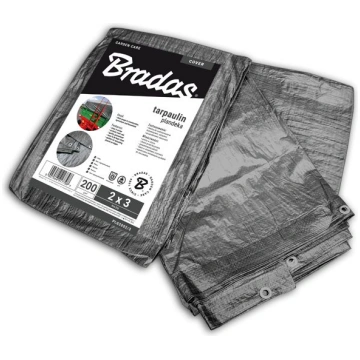 Tents,pārklājs stiklasķiedras GRAY 2x3m,200g/m2 BR