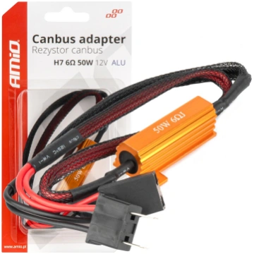 Canbus releja rezistors 6Ω 50W H7 LED Canbus relay