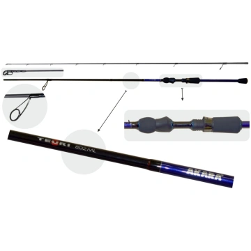 Jigo spininga AKARA Teuri MLS TX-30" 2-piece, garu