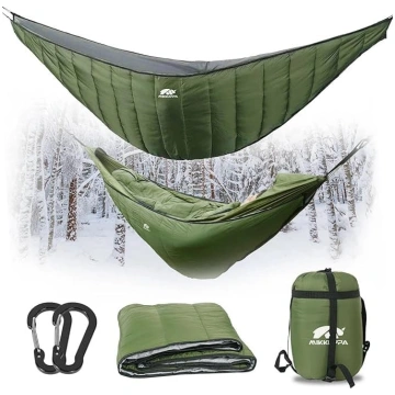 MIKKUPPA Hammock Underquilt Camping 3-4 Seasons Ul