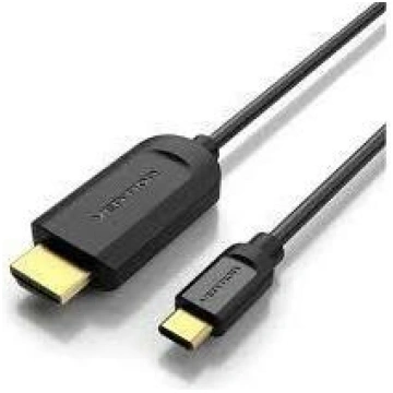 Vention HDMI uz USB-C kabelis 1m melns