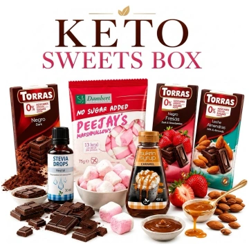 Keto saldumu komplekts bez cukura Sukrin Sweet Box