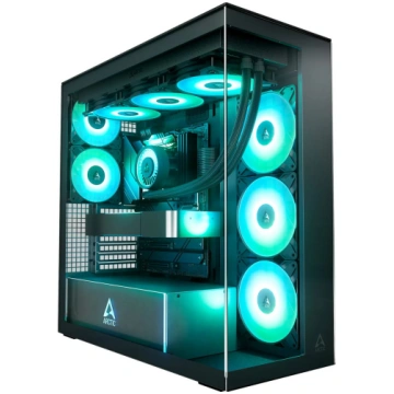 Arctic Xtender Midi Tower datora korpuss, melns, d