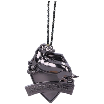 Harry Potter Hufflepuff Crest (Silver) Hanging Orn