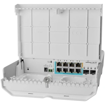 Switch MikroTik netPower Lite 7R (CSS610-1GI-7R-2S