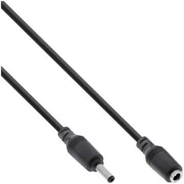 InLine InLine® DC extension cable, DC plug male/fe