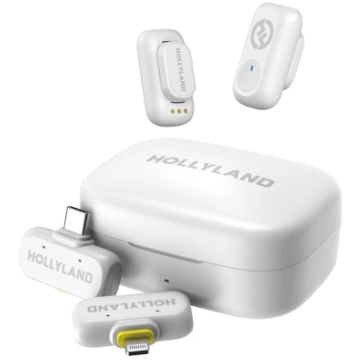 Hollyland LARK A1 Combo Ivory White with USB-C RX 