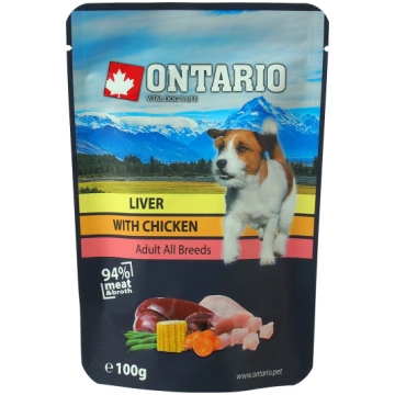 Konservi suņiem - Ontario Dog Liver with Chicken i