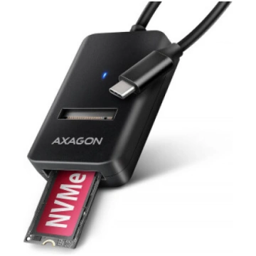 Axagon ADM2-CM USB-C 10Gbps - M.2 NVMe & SATA SSD 