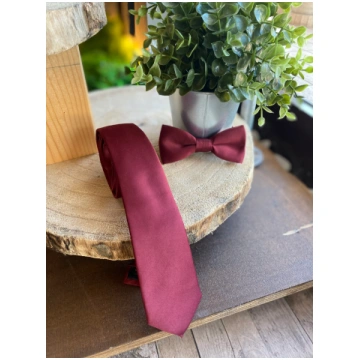 Papillon e cravatta Only & Sons bordeaux