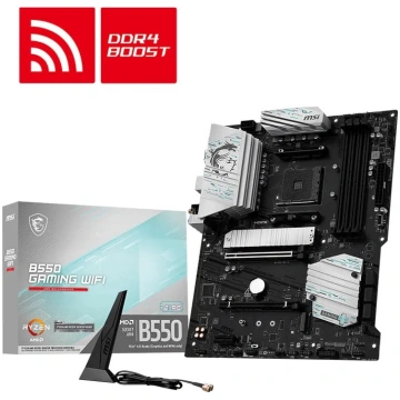 Pamatplate b550 gaming wifi 4ddr4 hdmi/dp atx MSI